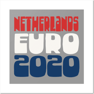 Netherlands / Euro 2020 Football Fan Design Posters and Art